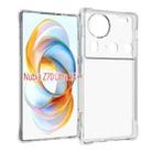 For ZTE nubia Z70 Ultra Shockproof Non-slip Thickening TPU Phone Case(Transparent) - 1