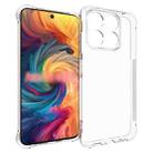 For ZTE Axon 70 / Blade V70 Shockproof Non-slip Thickening TPU Phone Case(Transparent) - 1