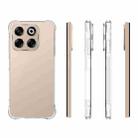 For ZTE Axon 70 / Blade V70 Shockproof Non-slip Thickening TPU Phone Case(Transparent) - 2