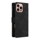 For iPhone 16 Pro Multifunctional Multi-Card Wallet Phone Leather Case(Black) - 3