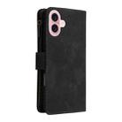 For iPhone 16 Multifunctional Multi-Card Wallet Phone Leather Case(Black) - 3