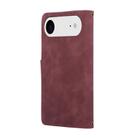 For iPhone 17 Air Multifunctional Multi-Card Wallet Phone Leather Case(Wine Red) - 3