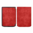 For Pocketbook Verse / Verse Pro Retro Skin-feel Leather Smart Tablet Case(Red) - 1