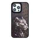 For iPhone 15 Pro Max Skin Feel Matte TPU+PC Shockproof Phone Case(Leopard) - 1