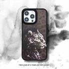 For iPhone 15 Pro Max Skin Feel Matte TPU+PC Shockproof Phone Case(Leopard) - 2