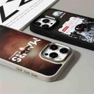 For iPhone 15 Pro Max Skin Feel Matte TPU+PC Shockproof Phone Case(Space Astronaut) - 3