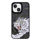 For iPhone 15 Skin Feel Matte TPU+PC Shockproof Phone Case(Tiger) - 1