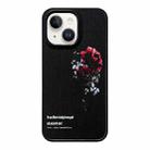 For iPhone 14 Skin Feel Matte TPU+PC Shockproof Phone Case(Rose) - 1