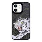 For iPhone 12 Skin Feel Matte TPU+PC Shockproof Phone Case(Tiger) - 1