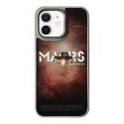 For iPhone 12 Skin Feel Matte TPU+PC Shockproof Phone Case(Moon) - 1