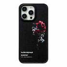 For iPhone 12 Pro Skin Feel Matte TPU+PC Shockproof Phone Case(Rose) - 1