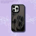 For iPhone 11 Skin Feel Matte TPU+PC Shockproof Phone Case(Tulip) - 2