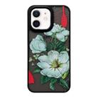For iPhone 11 Skin Feel Matte TPU+PC Shockproof Phone Case(Camellia) - 1