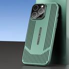 For iPhone 16 Pro Max Ice Sense Heat Dissipation Electroplating Frosted Phone Case(Light Green) - 1