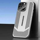 For iPhone 16 Pro Max Ice Sense Heat Dissipation Electroplating Frosted Phone Case(Silver) - 1