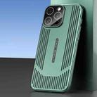 For iPhone 16 Pro Ice Sense Heat Dissipation Electroplating Frosted Phone Case(Light Green) - 1