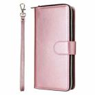 For Xiaomi Redmi Note 13 Pro 5G Global 9 Card Slots Zipper Wallet Bag Leather Phone Case(Rose Gold) - 2