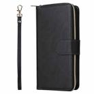 For Xiaomi Redmi Note 13 Pro 4G 9 Card Slots Zipper Wallet Bag Leather Phone Case(Black) - 2