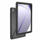 For Samsung Galaxy Tab A9+ RedPepper IP68 Waterproof Shockproof TPU Hybrid PC Tablet Case(Black) - 1