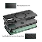 For iPhone 13 RedPepper Armor Magsafe PC Hybrid TPU Phone Case(Black) - 2