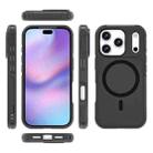 For iPhone 17 Pro RedPepper Armor Magsafe PC Hybrid TPU Phone Case(Black) - 2