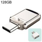 EAGET 128G USB 3.1 + Type-C / USB-C  Interface Metal Twister Flash U Disk, with Micro USB OTG Adapter - 1