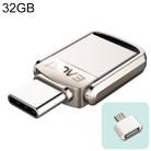 EAGET 32G USB 3.1 + Type-C / USB-C Interface Metal Twister Flash U Disk, with Micro USB OTG Adapter - 1