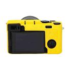 For Sony ILCE-7CM2 / A7C II / A7CR Litchi Texture Soft Silicone Protective Case(Yellow) - 2