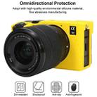 For Sony ILCE-7CM2 / A7C II / A7CR Litchi Texture Soft Silicone Protective Case(Yellow) - 3