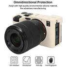 For Sony ILCE-7CM2 / A7C II / A7CR Litchi Texture Soft Silicone Protective Case(White) - 3