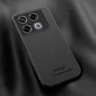 For Infinix GT 20 Pro HUIYI Leather Magnetic Phone Case(Black) - 1