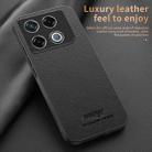 For Infinix GT 20 Pro HUIYI Leather Magnetic Phone Case(Brown) - 3