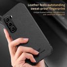 For Infinix Hot 50 Pro 4G HUIYI Leather Magnetic Phone Case(Blue) - 3