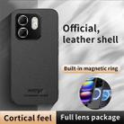 For Infinix Hot 50i / Smart 9 HUIYI Leather Magnetic Phone Case(Black) - 2
