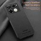 For Infinix Note 40 Pro 5G HUIYI Leather Magnetic Phone Case(Blue) - 3