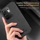 For Infinix Zero 30 4G HUIYI Leather Magnetic Phone Case(Black) - 3