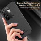 For Infinix Zero 30 4G HUIYI Leather Magnetic Phone Case(Grey) - 3