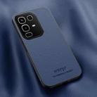 For Infinix Note 50 / 50 Pro 4G HUIYI Leather Magnetic Phone Case(Blue) - 1