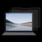 For Microsoft Surface Laptop 13 inch 2pcs 9H 0.3mm Explosion-proof Tempered Glass Film - 1