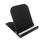 Portable Foldable Cell Phone Holder Creative Mini Desktop Stand(Black) - 1