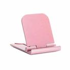 Portable Foldable Cell Phone Holder Creative Mini Desktop Stand(Rose Gold) - 1