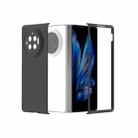 For vivo X Fold3 Skin Feel PC Full Coverage Shockproof Phone Case(Black) - 1