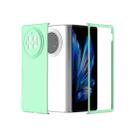For vivo X Fold3 Skin Feel PC Full Coverage Shockproof Phone Case(Light Green) - 1