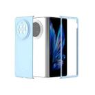 For vivo X Fold3 Skin Feel PC Full Coverage Shockproof Phone Case(Light Blue) - 1