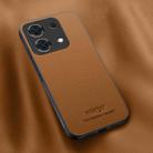 For Xiaomi Redmi Note 13 Pro 5G HUIYI Leather Magnetic Phone Case(Brown) - 1