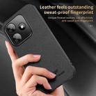 For Redmi 13 4G / Xiaomi Poco M6 4G HUIYI Leather Magnetic Phone Case(Blue) - 3