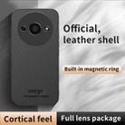 For Redmi A3 HUIYI Leather Magnetic Phone Case(Grey) - 2