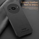 For Redmi A3 HUIYI Leather Magnetic Phone Case(Grey) - 3