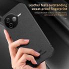 For Redmi K80 HUIYI Leather Magnetic Phone Case(Black) - 3