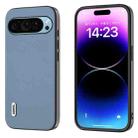 For Google Pixel 9 ABEEL Arashi Texture PU Phone Case(Curtain Blue) - 1